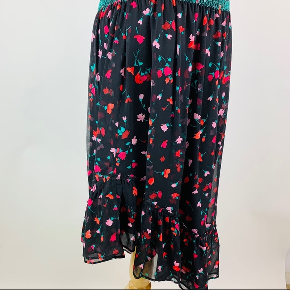 Joie Hafsa Silk Floral One Shoulder Dress Medium - Picture 8 of 13